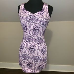 Mandala bodycon dress